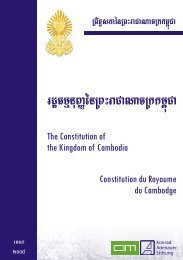 Cambodia Constitution KH - GoCambodia