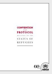 Convention and Protocol Relating to the Status of Refugees - UNHCR