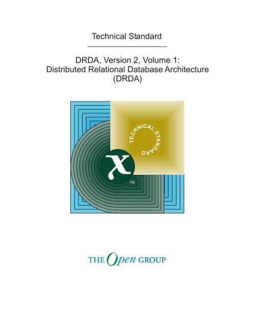 Distributed Relational Database Architecture ... - The Open Group