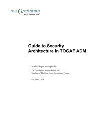 Guide to Security Architecture in TOGAF ADM - The Open Group