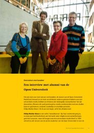 Een interview met alumni van de Open Universiteit