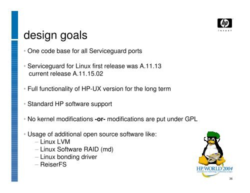 Highly Available Linux on Itanium: A Case Study of How ... - OpenMPE