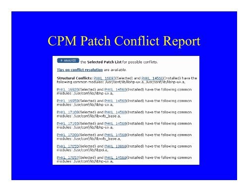 HP-UX Patch Management: A Best Practice Approach - OpenMPE