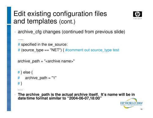 Creating a recovery CD or DVD using make_net_recovery - OpenMPE