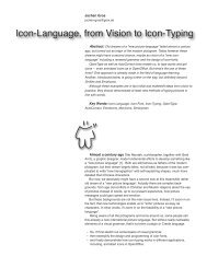 Icon-Language, from Vision to Icon-Typing - OpenOffice.org