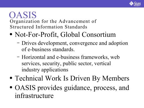 OASIS Open Office XML Document Format - OpenOffice.org