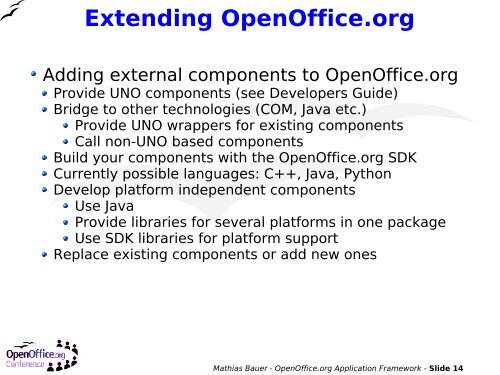 OpenOffice.org as a platform for developers