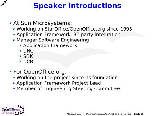 OpenOffice.org as a platform for developers