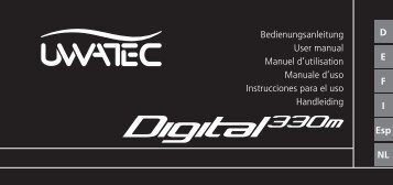 Digital 330m manual - Scubapro