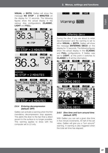 Galileo SOL Manual - Scubapro