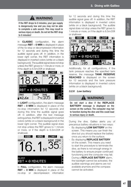 Galileo SOL Manual - Scubapro