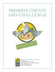 Preserve Passport - Midpeninsula Regional Open Space District