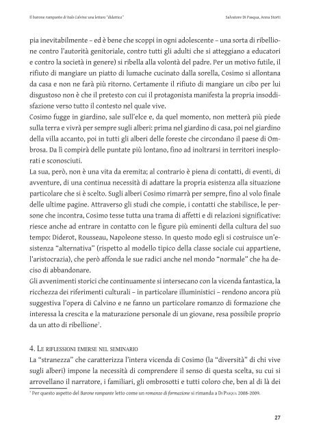 Il barone rampante di Italo Calvino: una lettura ... - OpenstarTs