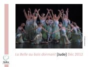 La Belle au bois dormant [Jude] DÃ©c 2012 - OpÃ©ra de Bordeaux