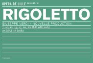 Rigoletto - OpÃ©ra de Lille