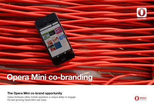 Opera Mini co-branding