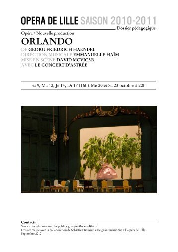ORLANDO - OpÃ©ra de Lille