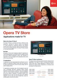 Opera TV Store