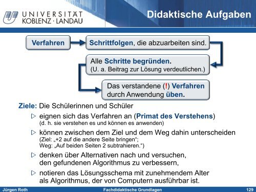 Fachdidaktische Grundlagen - Didaktik der Mathematik ...