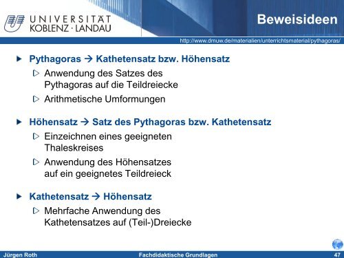 Fachdidaktische Grundlagen - Didaktik der Mathematik ...