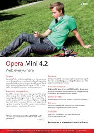 Opera Mini 4.2