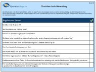 Checkliste Lasik-Behandlung Angaben zur Person - OperationAuge