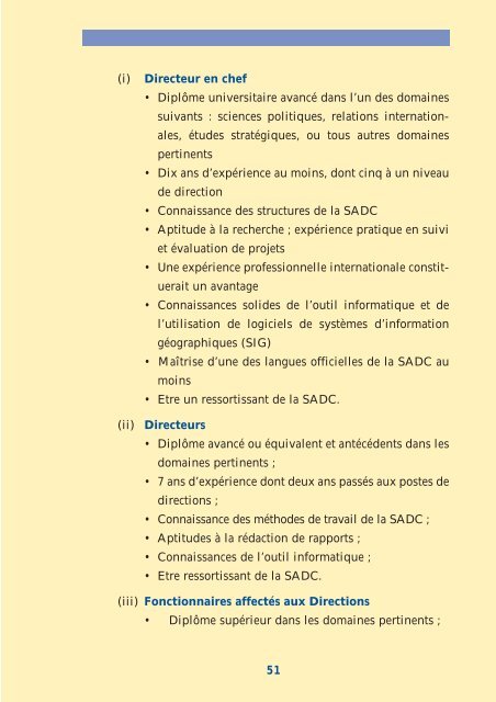 Plan Stratégique Indicatif de l'Organe (SIPO)