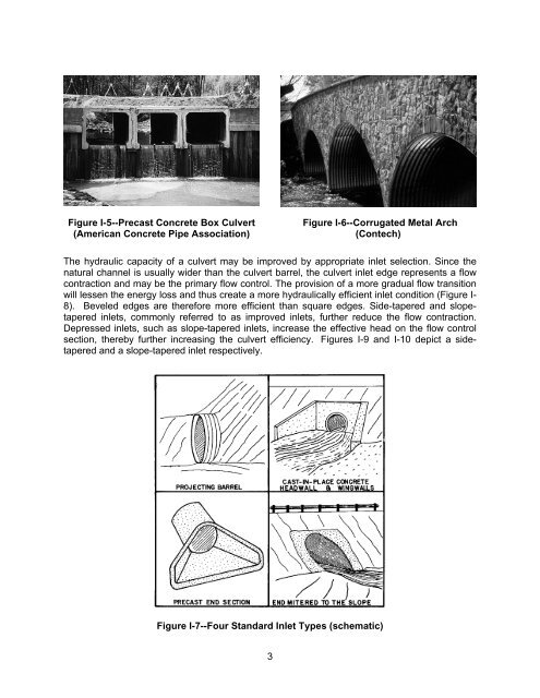 Hydraulic Design of Highway Culverts - DOT On-Line Publications