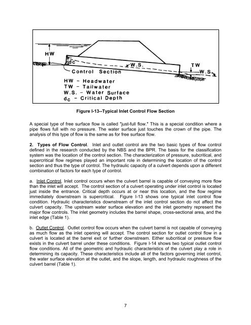 Hydraulic Design of Highway Culverts - DOT On-Line Publications