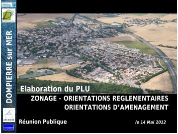 Elaboration du PLU - Dompierre sur Mer