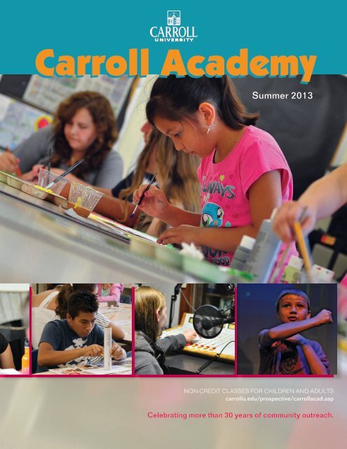 Carroll Academy - Carroll University