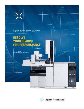 The Agilent 5977A Series GC/MSD - K'(Prime) Technologies