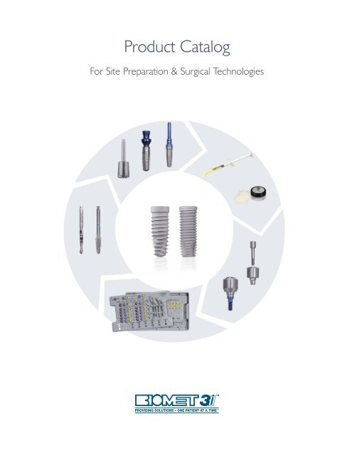 Product Catalog - BIOMET 3i