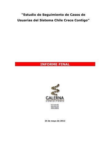 INFORME FINAL - Chile Crece Contigo