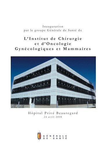 240408 DP institut beauregard.pdf - GÃ©nÃ©rale de SantÃ©