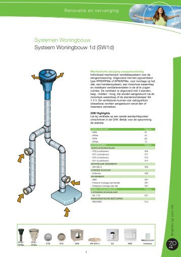 Systemen Woningbouw Systeem Woningbouw 1d ... - J.E. StorkAir