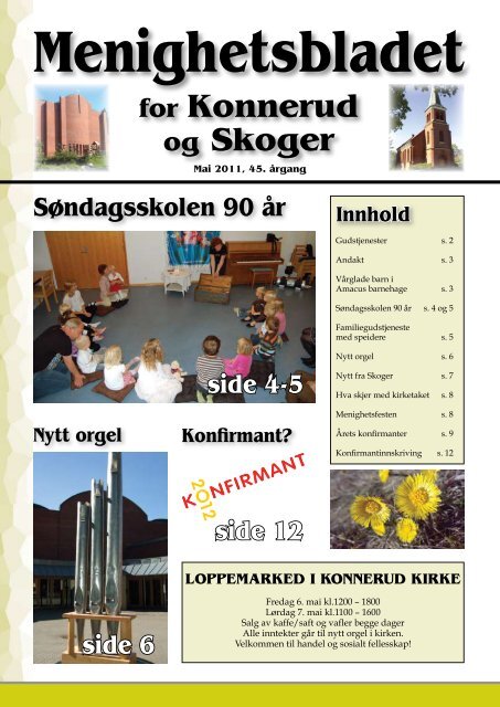 Menighetsblad nr 2/11 - Den norske kirke i Drammen