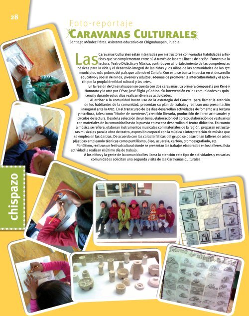 Revista: Chispas No.8 - conafe.edu.mx