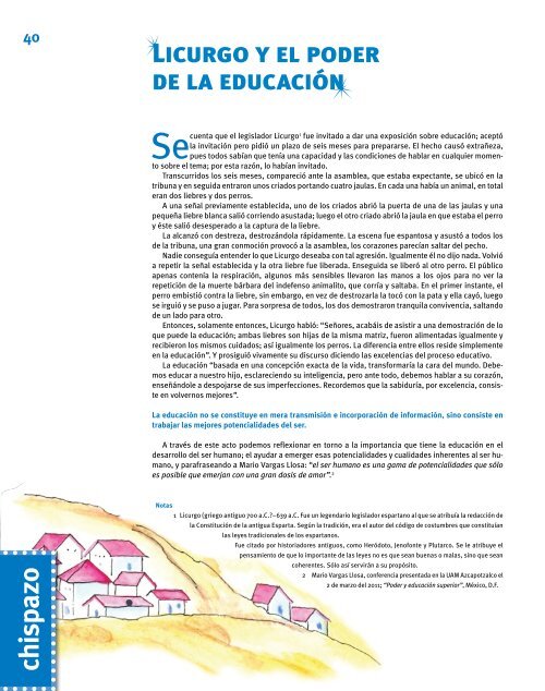 Revista: Chispas No.8 - conafe.edu.mx