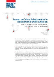 Frauen auf dem Arbeitsmarkt in Deutschland und Frankreich ...