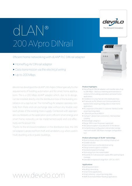 dLAN® - Devolo