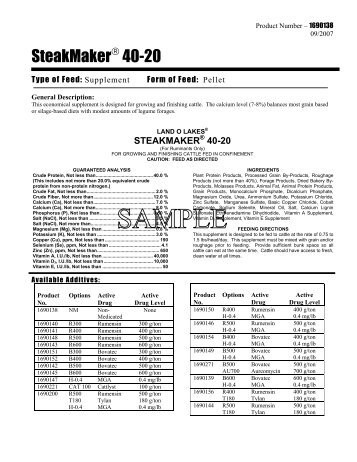 SteakMaker® 40-20 - Beeflinks