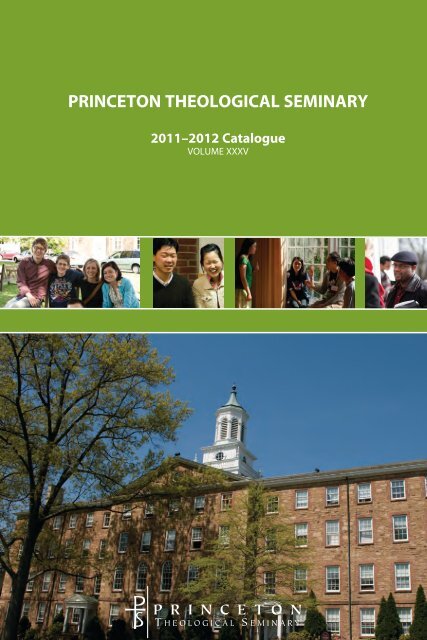 2011-12 Seminary Catalogue - Portal - Princeton Theological ...