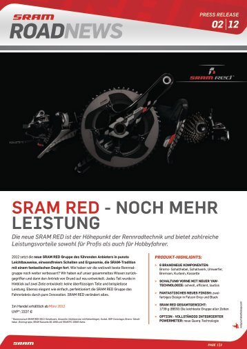 SRAM RED 2013