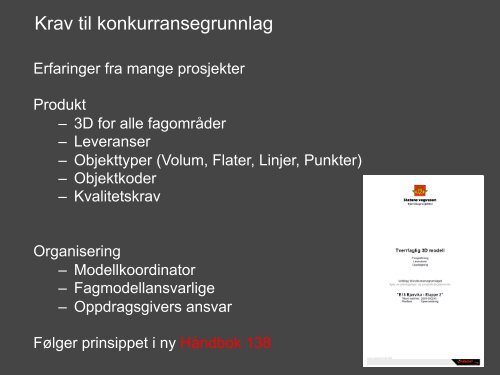 Samordnet prosjektering i 3D - Samordningsmodell - BA-Nettverket