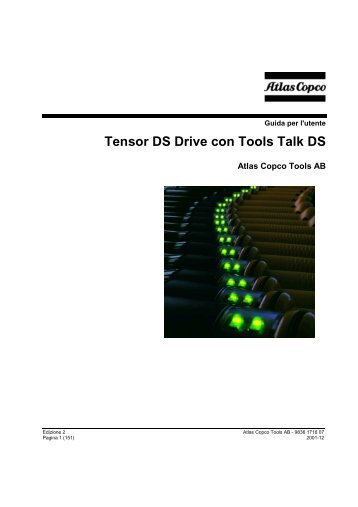 Tensor DS Drive con Tools Talk DS - Air Service