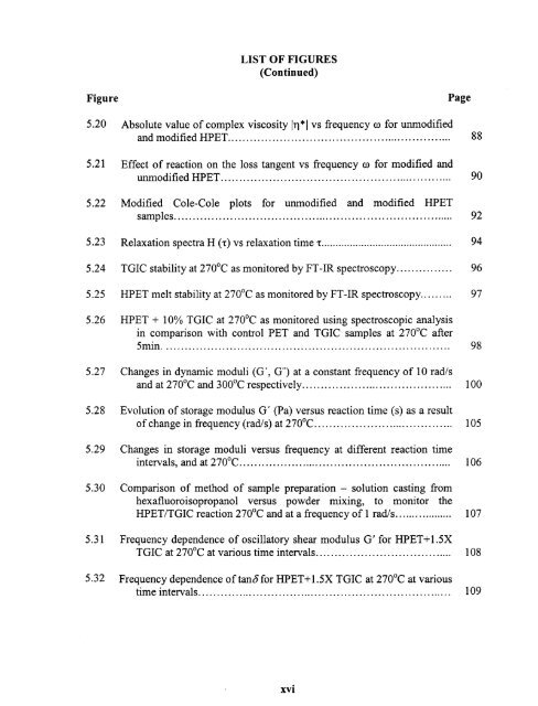 A reactive melt modification of polyethylene terephthalate