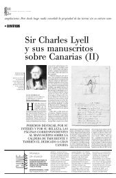 Sir Charles Lyell y sus manuscritos sobre Canarias (II)