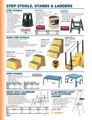 STEP STOOLS, STANDS & LADDERS - DABCO Industrial Supplies