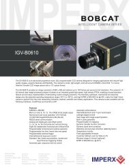 IGV-B0610 Data sheet - Imperx Inc.